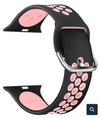 Strap Silicone Loop Nike Style-Apple Watch Compatible