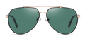 Too Lazy Sunglasses Polarised Aviator 6322