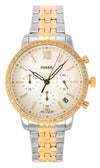 Fossil Neutra Chronograph Two Tone Stainless Steel  ES5279 Women's Watch