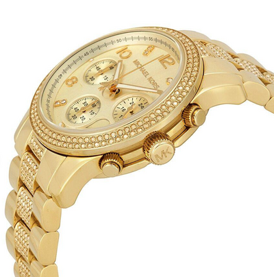 Michael Kors GOLD-TONE STAINLESS STEEL LADIES WATCH MK5826