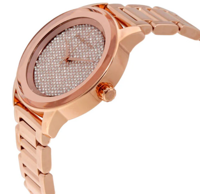 MICHAEL KORS Kinley Pave Rose Dial Ladies Watch MK6210