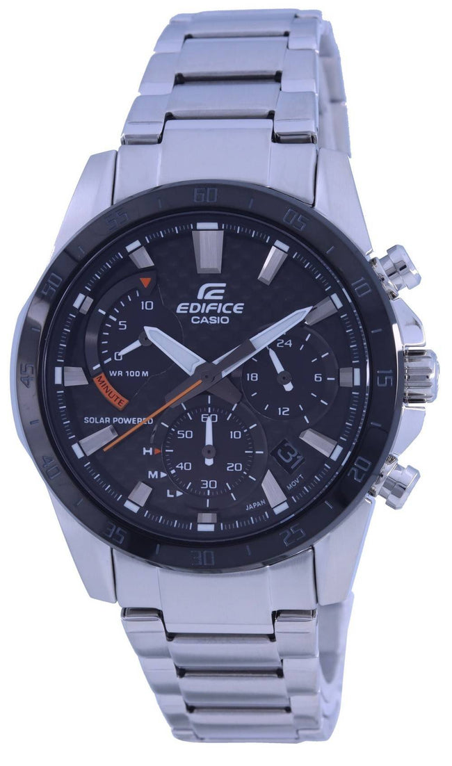 Casio Edifice Chronograph Analog Solar EQS-930DB-1A Men's Watch