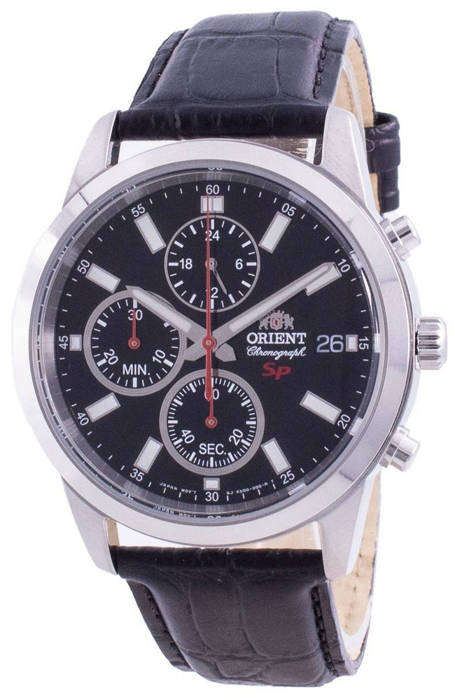 Orient Sporty Chronograph Black Dial Quartz FKU00004B0 Men's Watch
