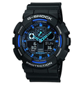 Casio G-Shock World Time Alarm GA-100-1A2 Men's Watch