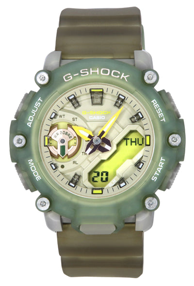 Casio G-Shock Analog Digital Translucent Resin Strap Quartz GMA-S2200PE-3A Women's Watch