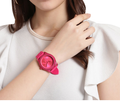 Michael Kors Silicone Pink Watch Ladies MK6803