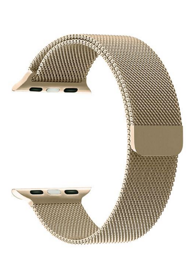 Strap Faded Gold 38/40mm Milanese -Apple Watch Compatible