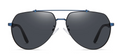 Too Lazy Sunglasses Polarised Aviator 6322